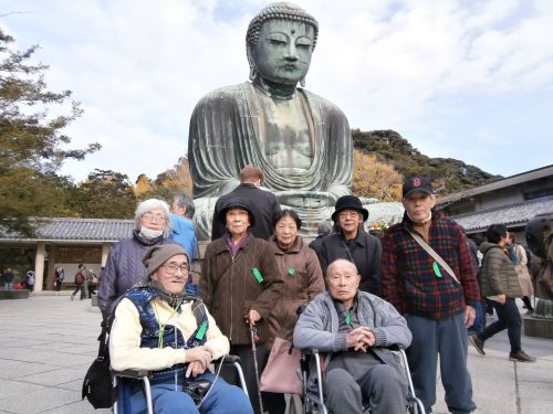 大仏様のところですでに半分バラバラに・・・